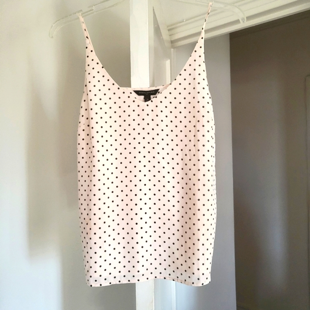 NWT Banana Republic Polka Dot Cami